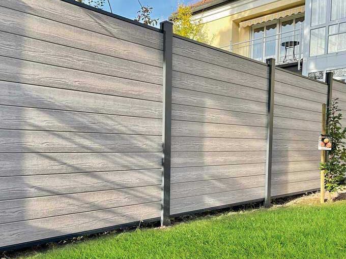 Zaunfüllung aus BPC/MPC