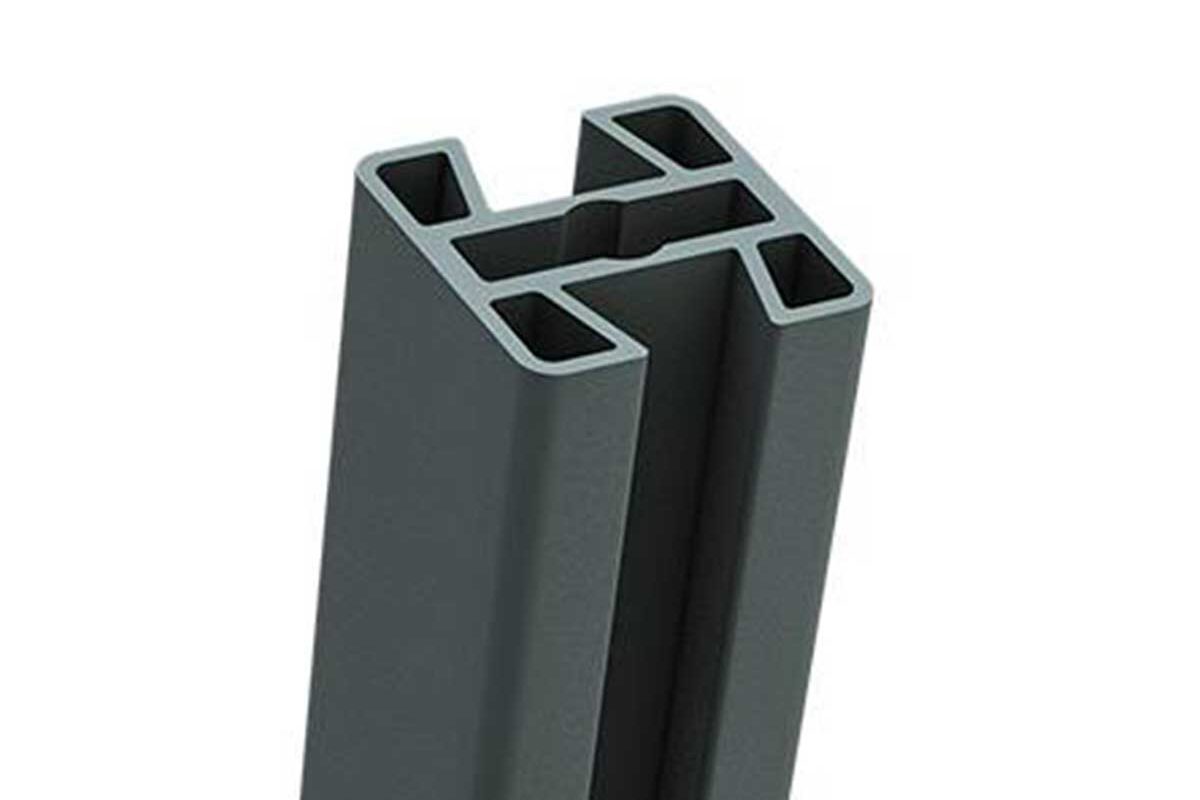 Zaunpfosten aus Aluminium